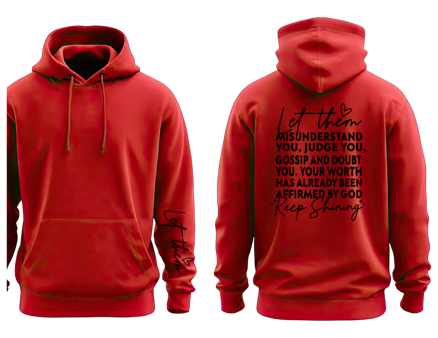 Dear Person Behind Me Let Them Crewneck Sweatshirt