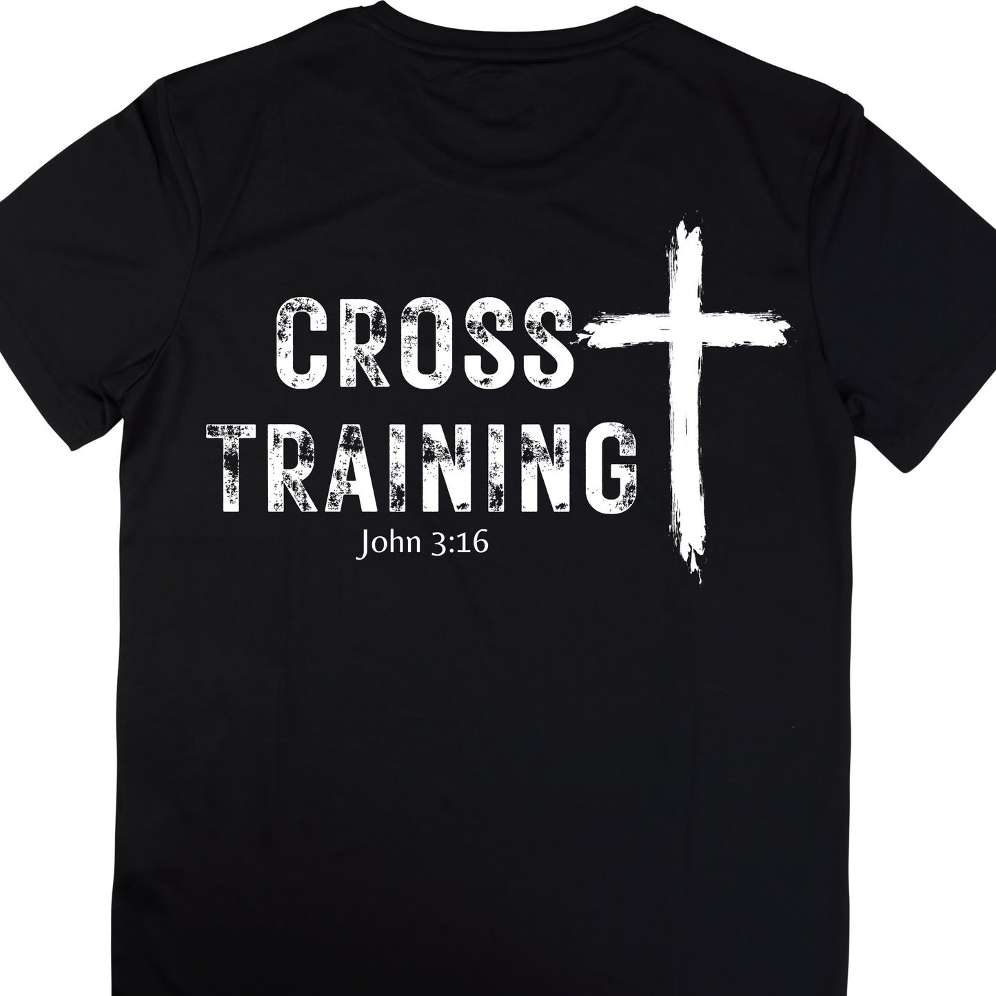 Cross Training Soft Cotton Tee, Workout, Gym, Faith Based, HIIT, Fitness, Ministry